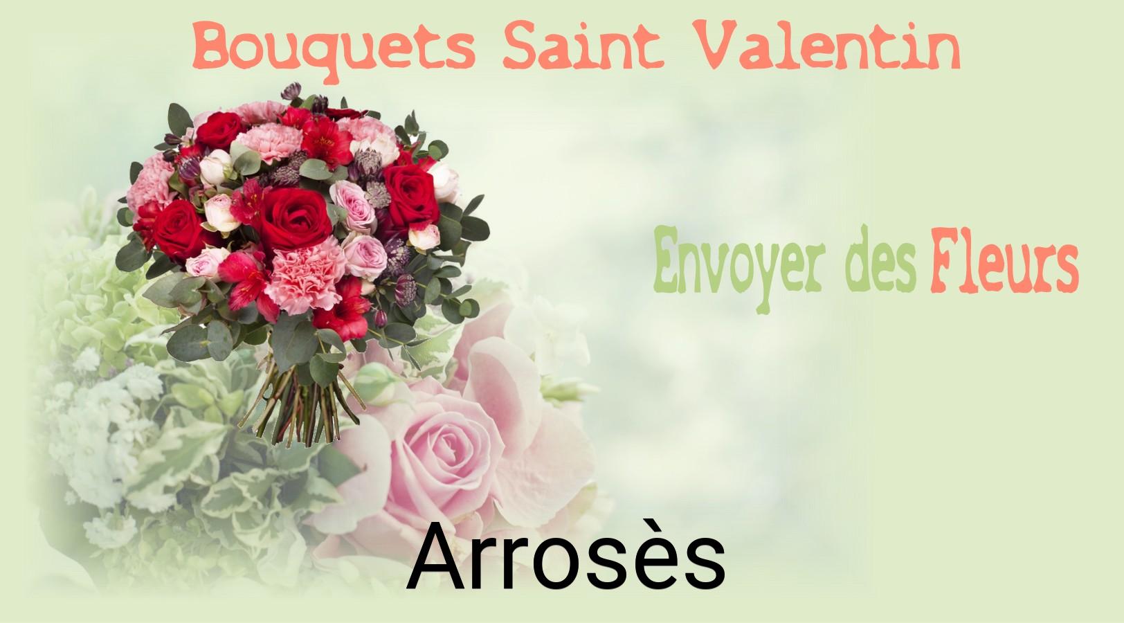 Roses de Saint-Valentin livrées à Arrosès